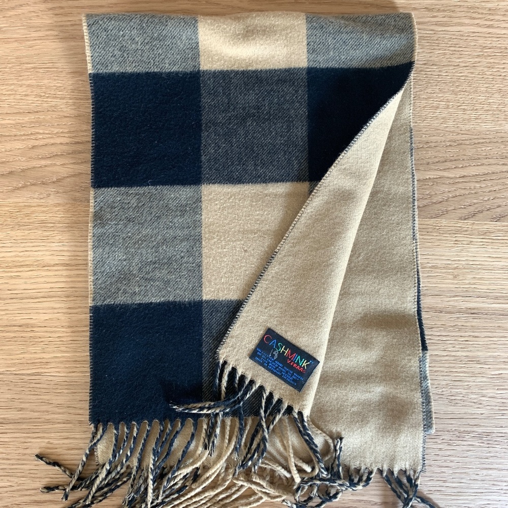 Cashmink V.FRAAS Plaid Scarf